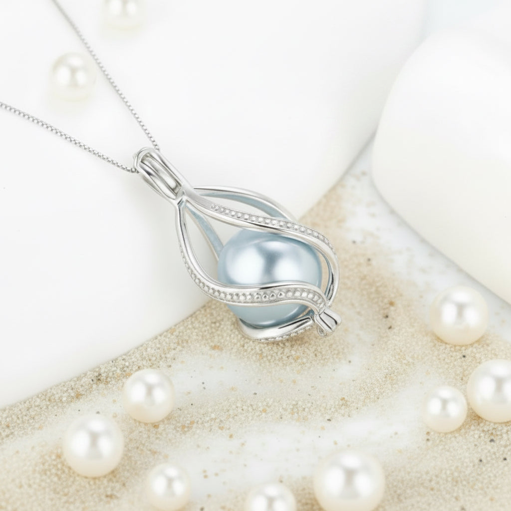 EC-SS-4 Sterling Silver Twisted Edison Cage